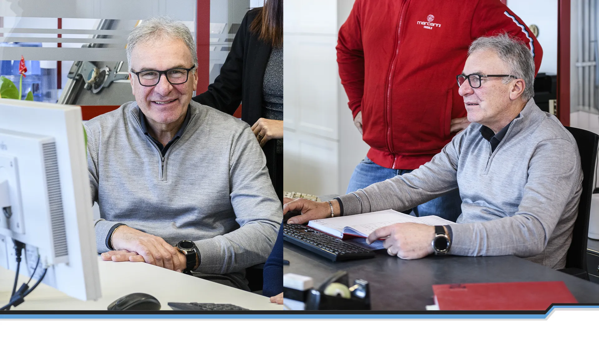 Marcarini Autotrasporti personale ufficio tecnico