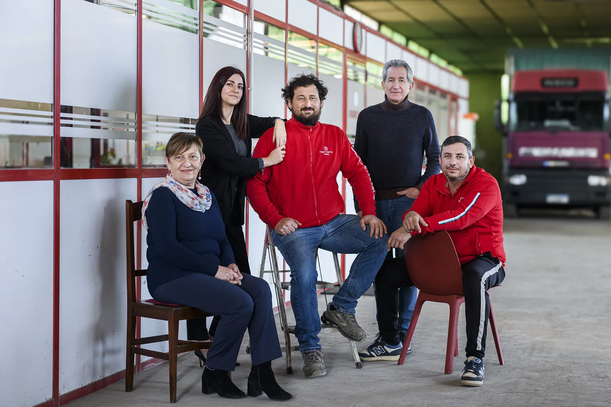 Marcarini Autotrasporti famiglia titolari azienda