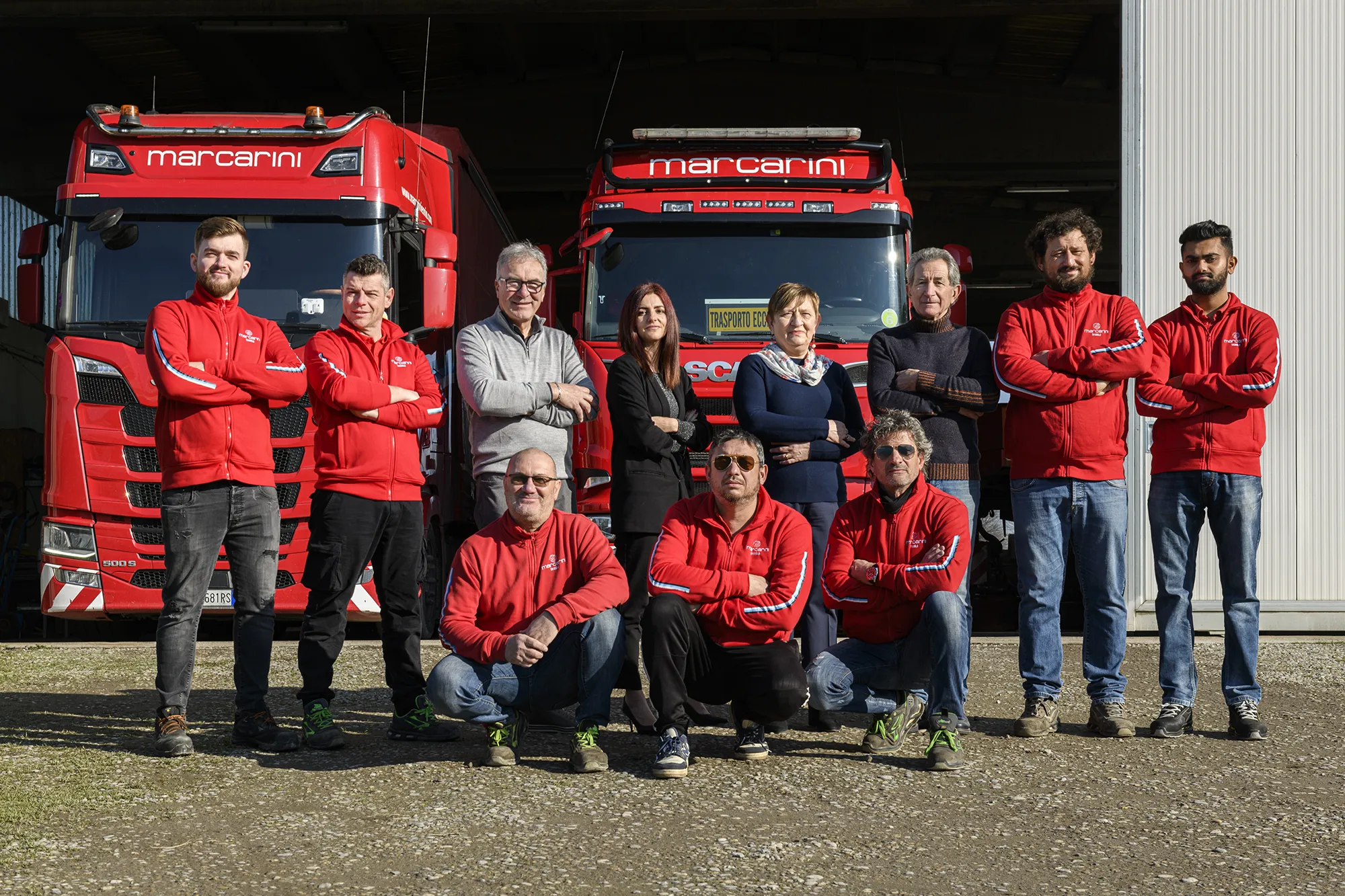 Marcarini Autotrasporti staff azienda