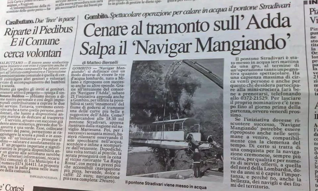 Marcarini Autotrasporti articolo giornale